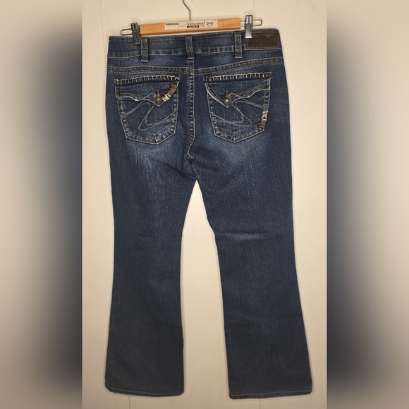 Silver Suki Bootcut Jeans 30/34 Dark Wash - Picture 3 of 15